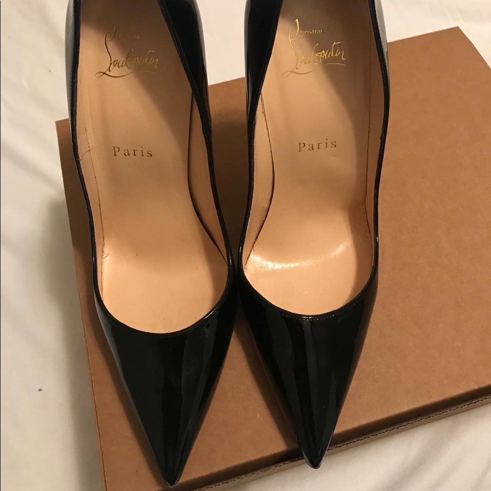 Christian louboutin so Kate patent heel
